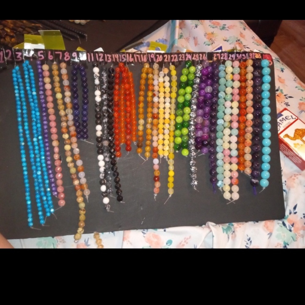 (A3) semi precious stone beads